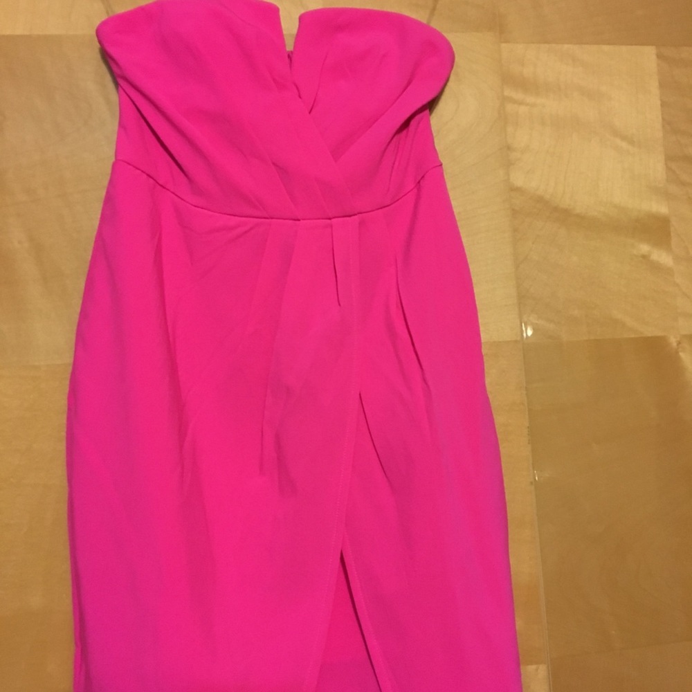 Hot pink party dress NWT